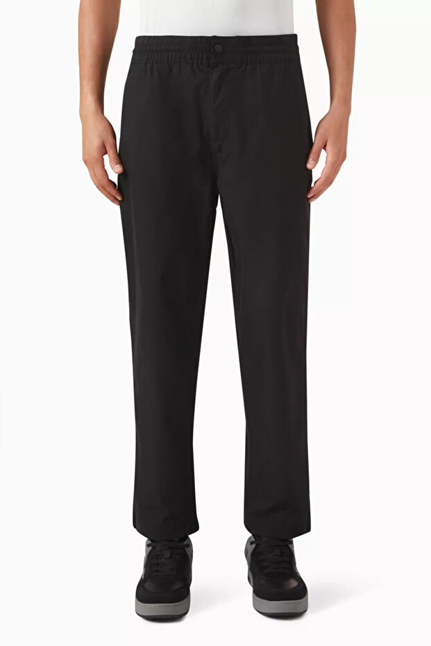 CROPPED WOVEN PANT - 1