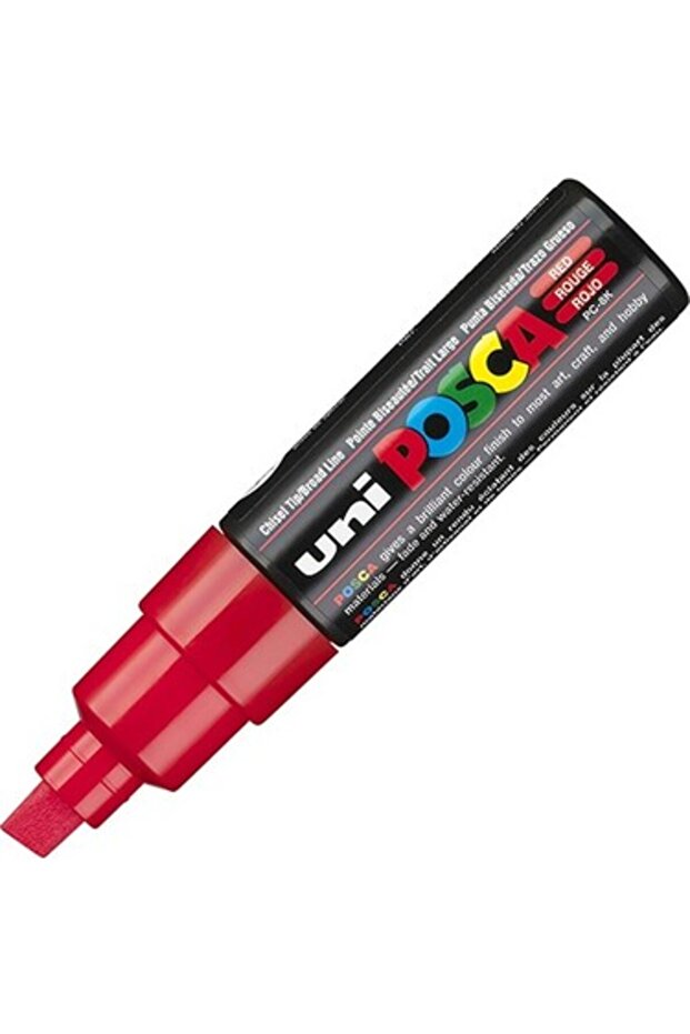 Posca 8.0 Water-Based Poster Marker F.Red Pc-8K