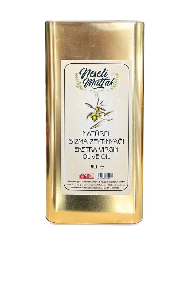 Natural Sızma Zeytinyağı 5 Lt - 1