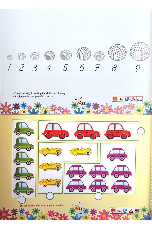 4 - 6 Yaş Dikkat Güçlendirme Seti - 3 Kitap - 128 Sayfa - 3