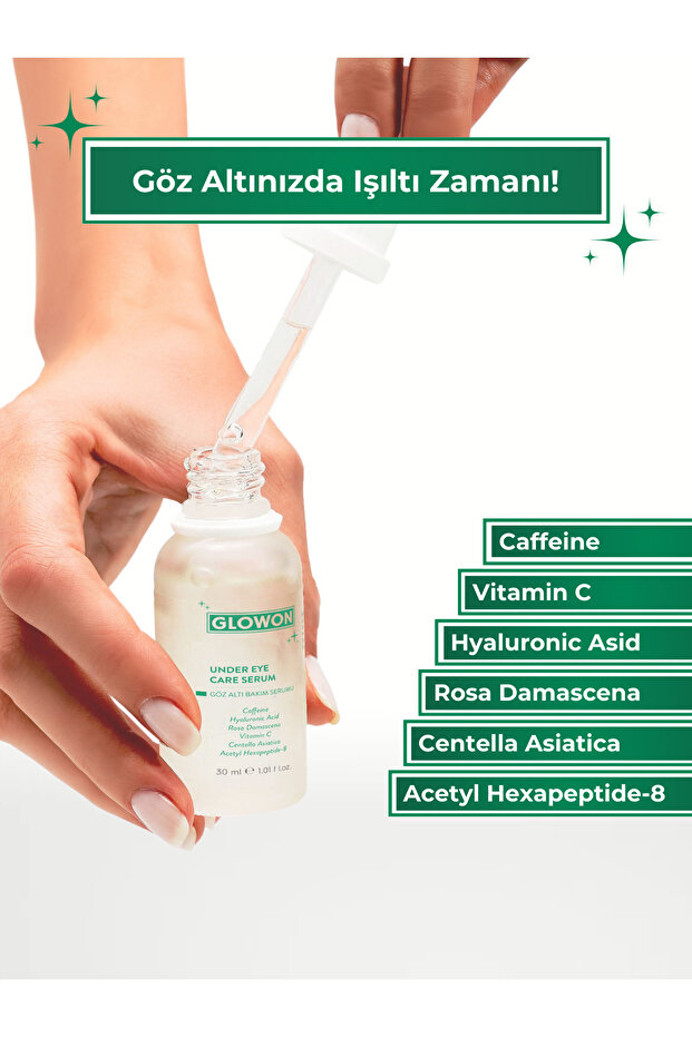 Intensive Moisturizing under Eye Serum Supported by Hyaluronic Acid and Peptide 30 ml - 3