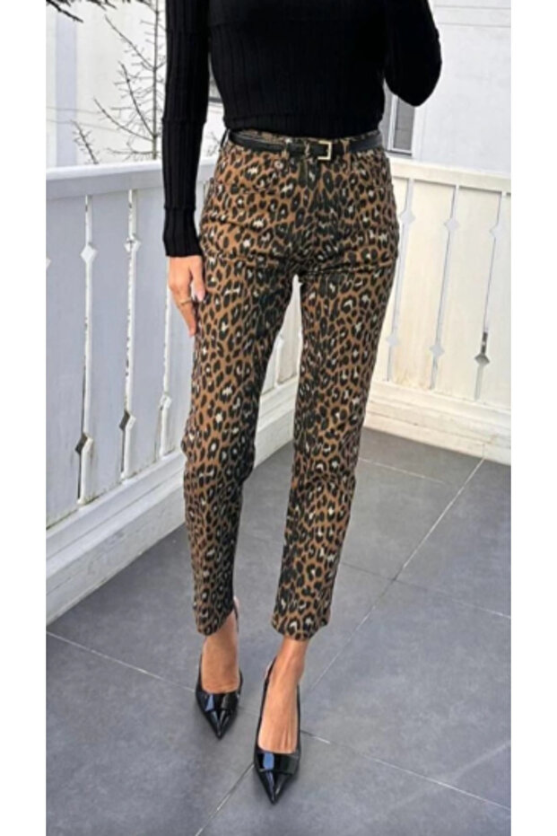 Pantolon Kot Leopar - 1