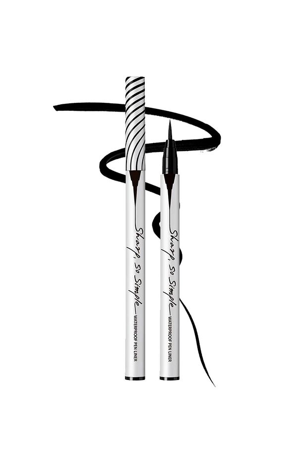 Suya Dayanıklı, İnce Uçlu Eyeliner CLIO Sharp So Simple Waterproof Pen Liner (01 Black) - 1