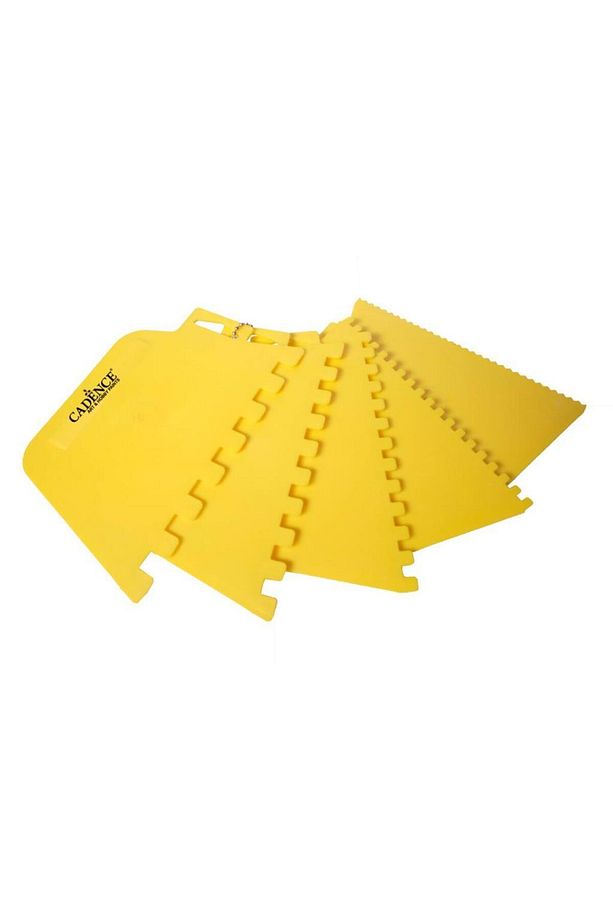 Sarı Doku Tarağı 5 Li Set - 1