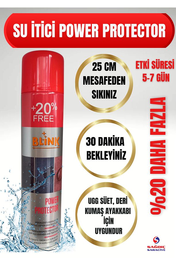 Power Protector Su Itici Su Geçirmezlik Spreyi 300 ml - 1