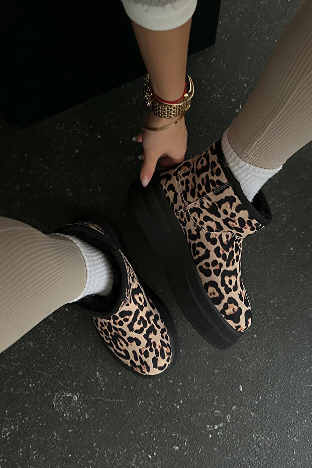 Kadın Bot TABA LEOPAR - 4