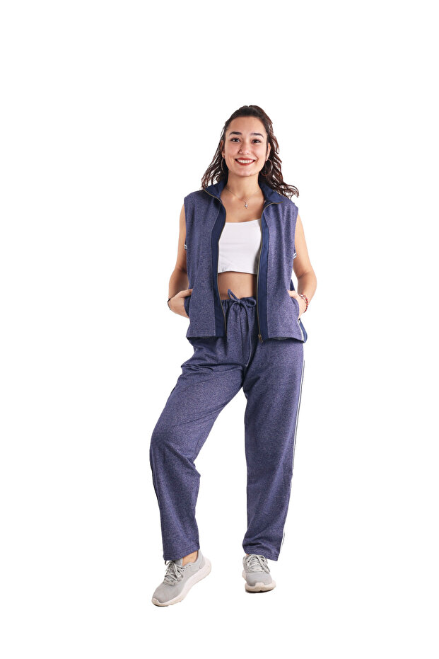 Women's Navy Blue Vest