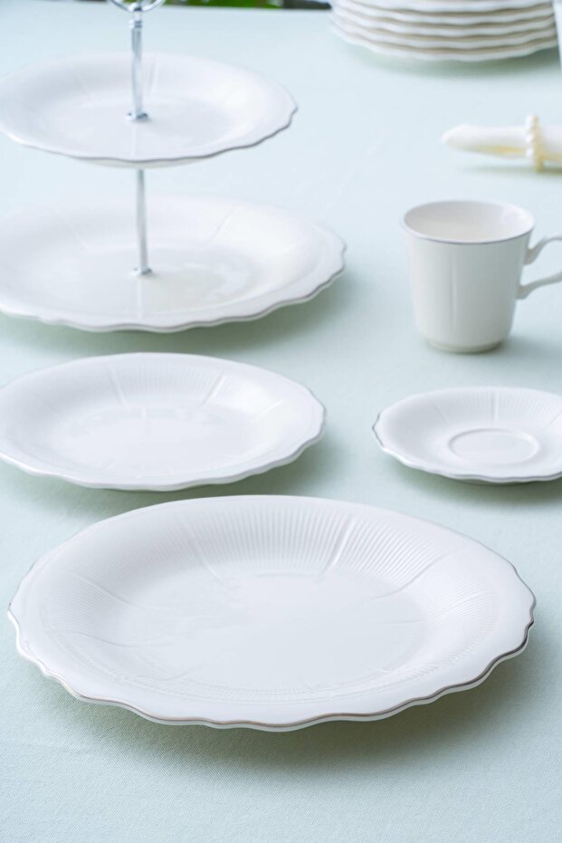 Sinatra 6 Kişilik 20 Parça Brunch Seti - Silver - 4