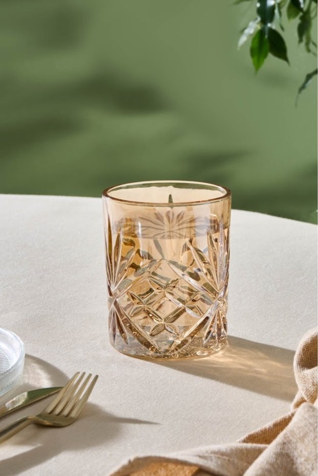 Melodico Su Bardağı Amber 370 ml