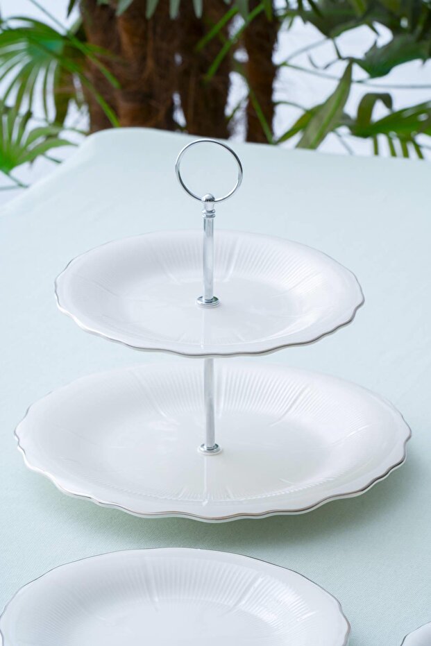 Sinatra 6 Kişilik 20 Parça Brunch Seti - Silver - 6