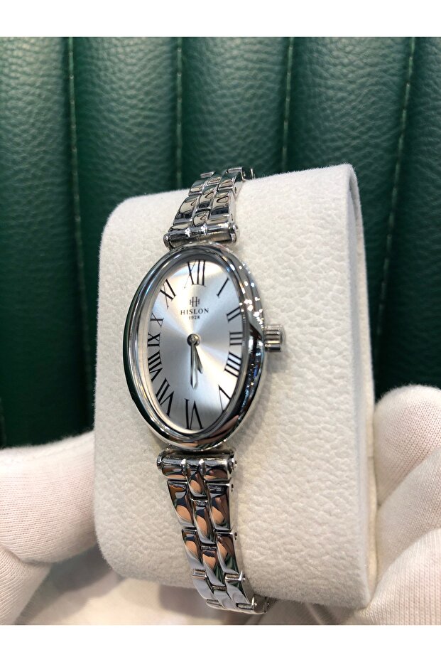 Çelik Safir Camlı Su Geçirmez Kadın Kol Saati - 4