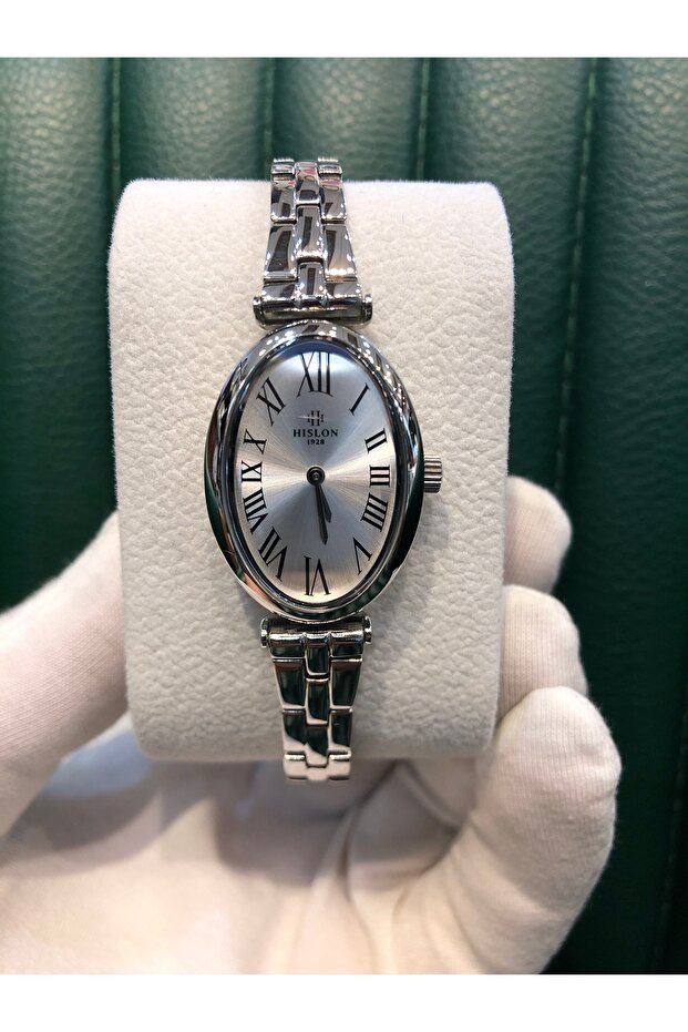 Çelik Safir Camlı Su Geçirmez Kadın Kol Saati - 1