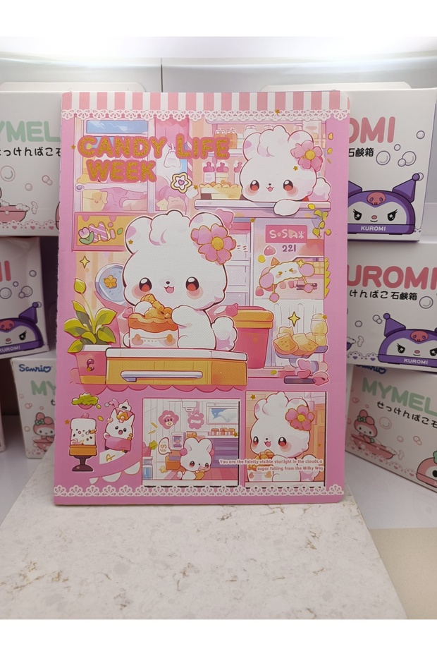 Sanrio Kawaii Custom Printed Notebook Notebook Daily Agenda School Notebook Cute Gift Notebooks