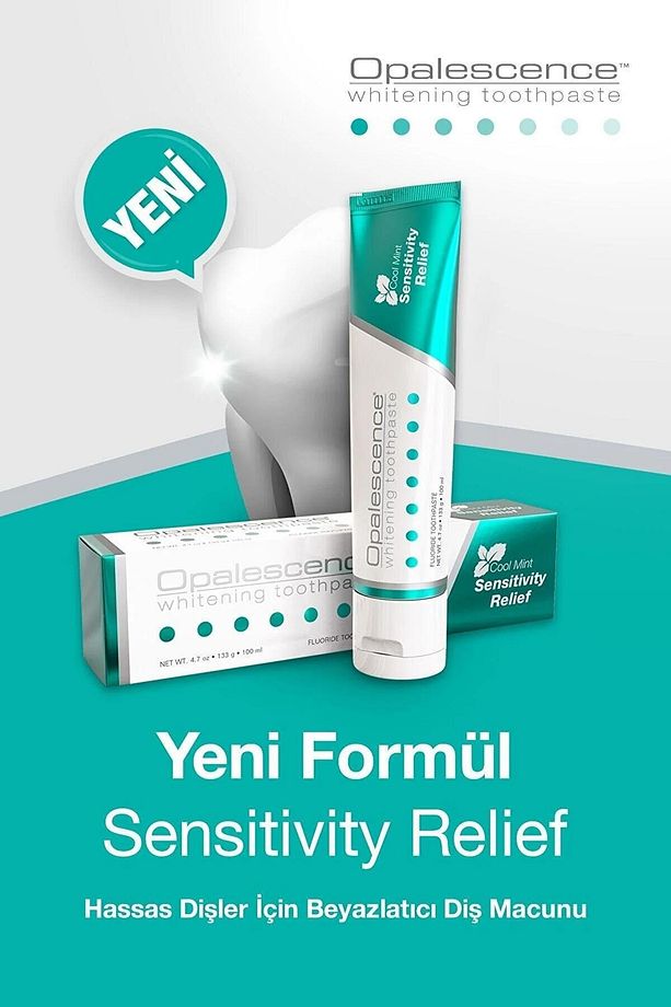 Sensitivity Relief 133 gr - Hassas Dişler İçin Beyazlatıcı Diş Macunu 100 ML ( 1 ADET ) - 2