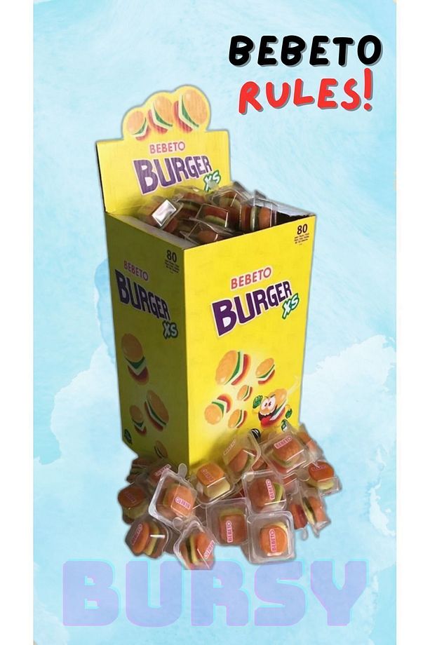 Burger Xs Jelibon (80 ADET) - 1