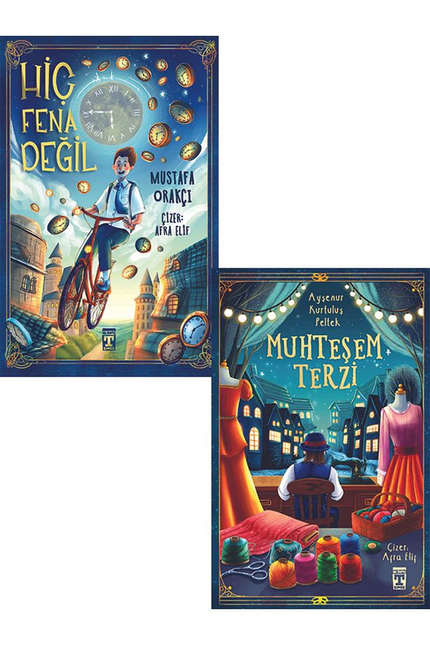 4. 5. 6. Sınıf Okuma Seti 2 Kitap Hiç Fena Değil - Muhteşem Terzi - 1
