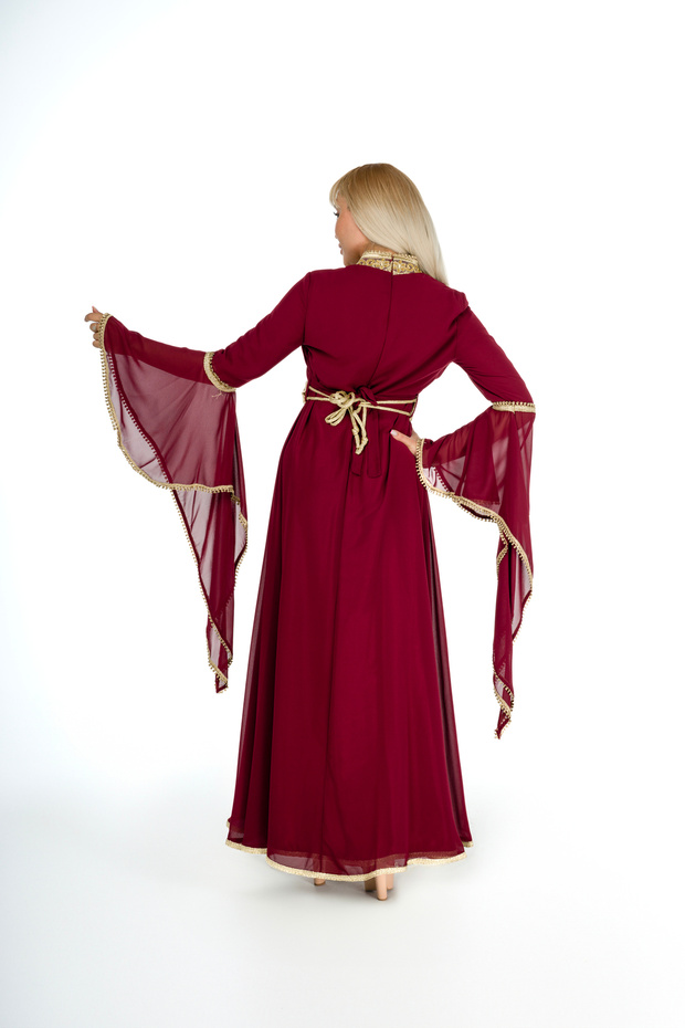 BORDO KAFTAN - 5
