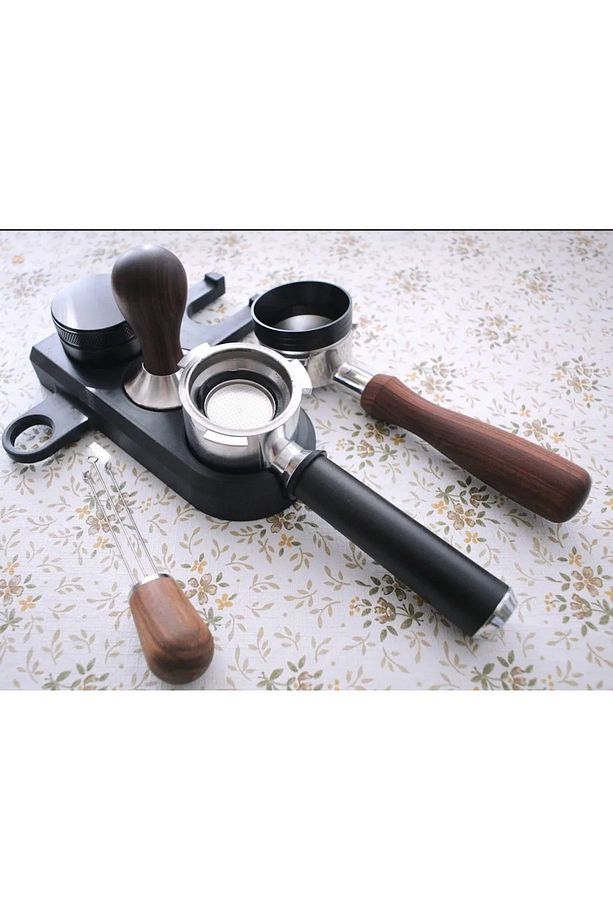 Tamper Matı Uyumlu Barista Espresso Kabı Koyma Set - 4