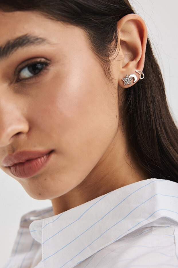 6'lı Küpe Seti - 2