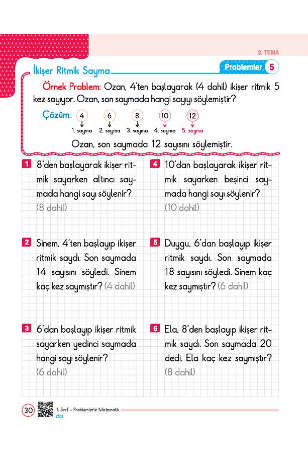 1.SINIF - Problemlerle Matematik - 4