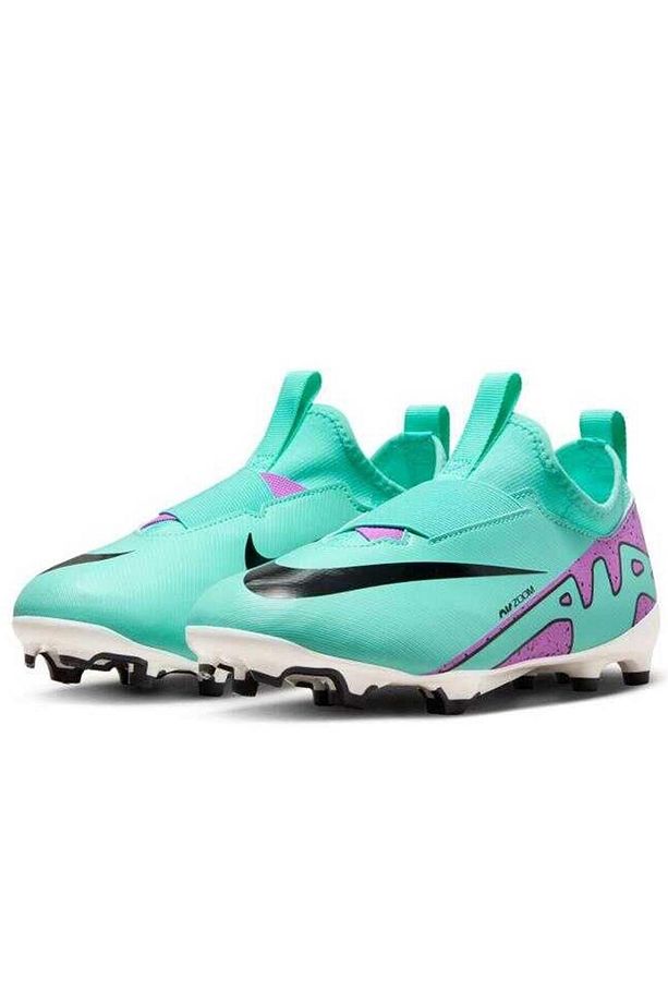 Mercurial Air Zoom Vapor 15 Academy Fg/mg Çoraplı Çocuk Kramponu Yeşil - 3