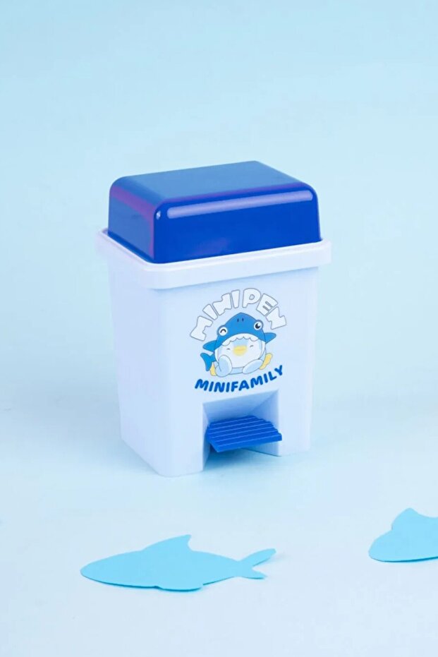 Mini Family Serisi Masa Üstü Mini Çöp Kovası - 1