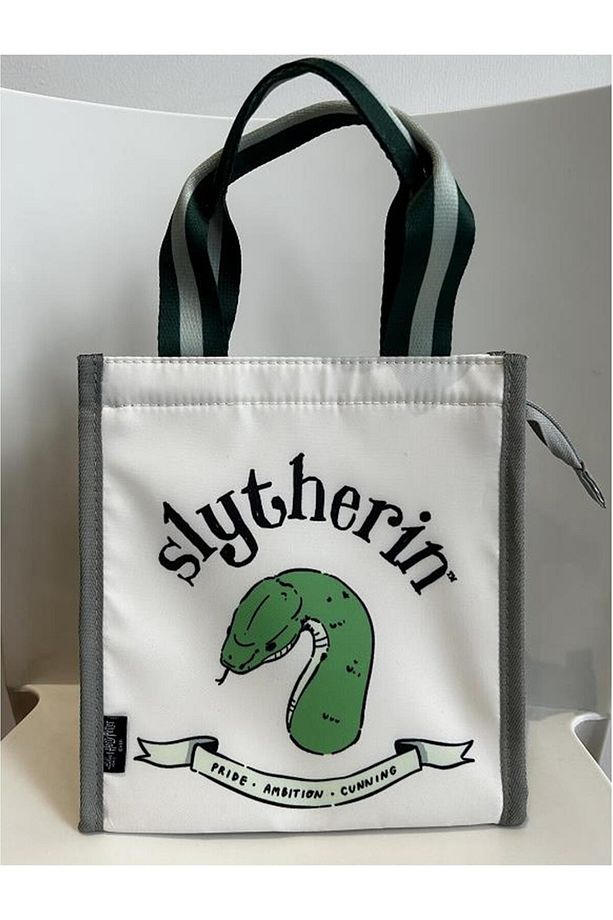 Harry Potter Lisanslı Yiyecek Çantası - Slytherin - 1