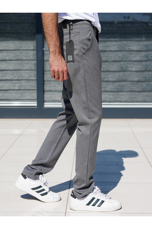 Regular Fit Kesim Likralı Erkek Pantolon - 2