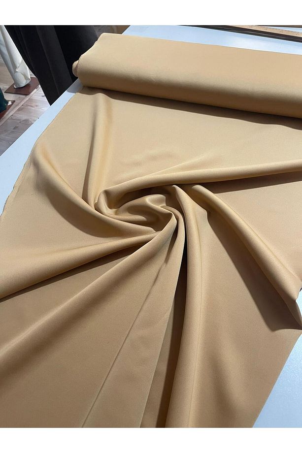 BAMBU SCUBA (DALGIÇ) KUMAŞ CAMEL RENK EN 160CM - 3