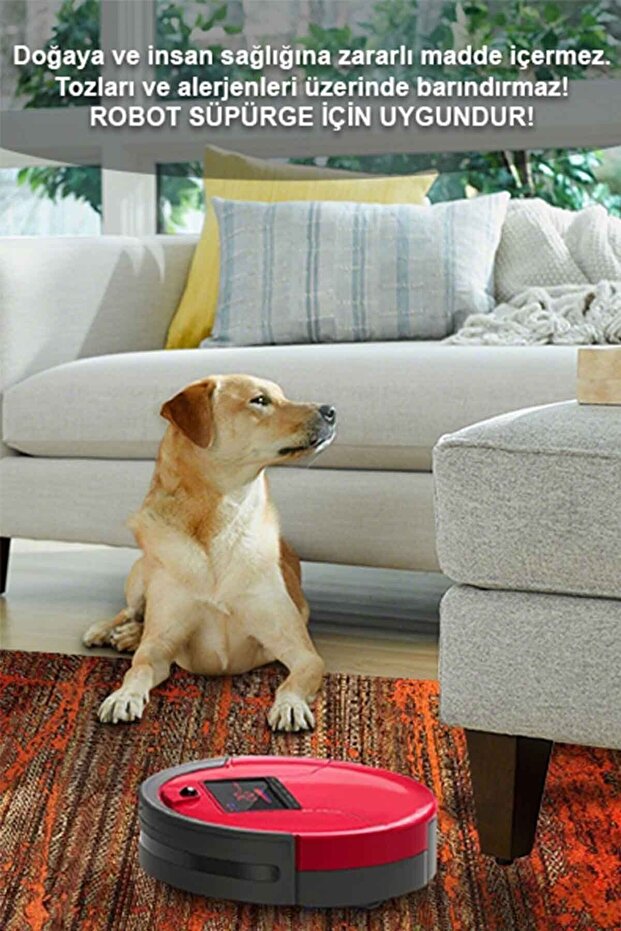 Riley Desenli Pamuk Tabanlı Yıkanabilen Kaydırmaz Antibakteriyel Şönil Salon Halısı - 7