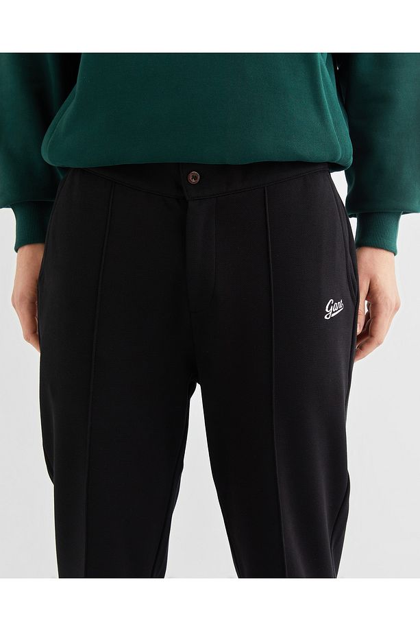 Erkek Siyah Regular Fit Eşofman Altı - 4