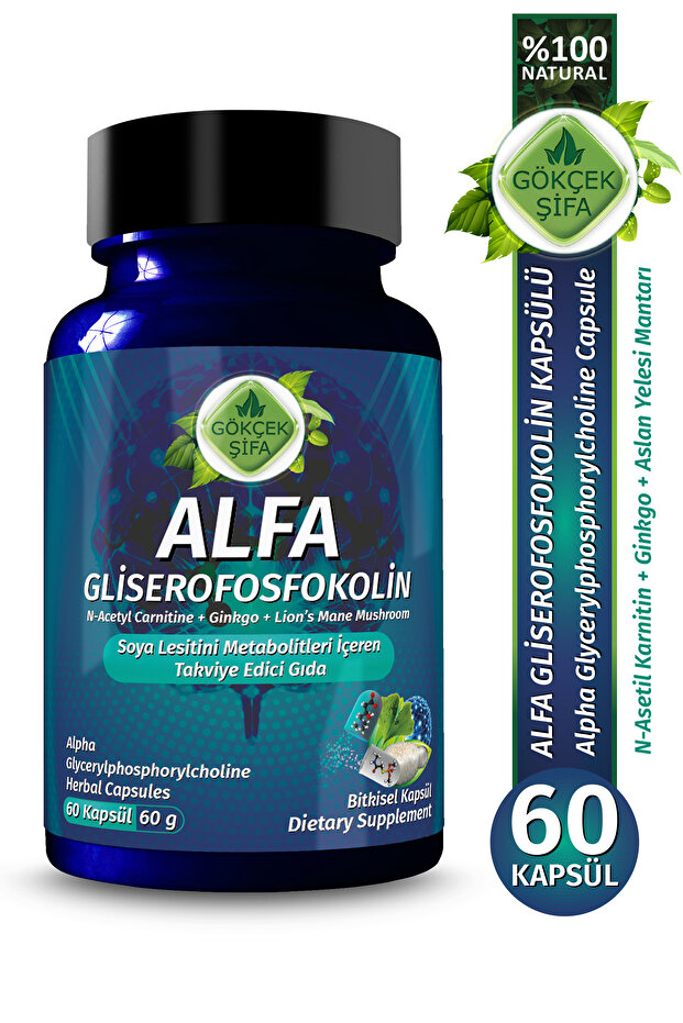 Alfa Gliserofosfokolin Kapsül (ALPHA GLYCERYLPHOSPHORYLCHOLİNE CAPSULE) - 1