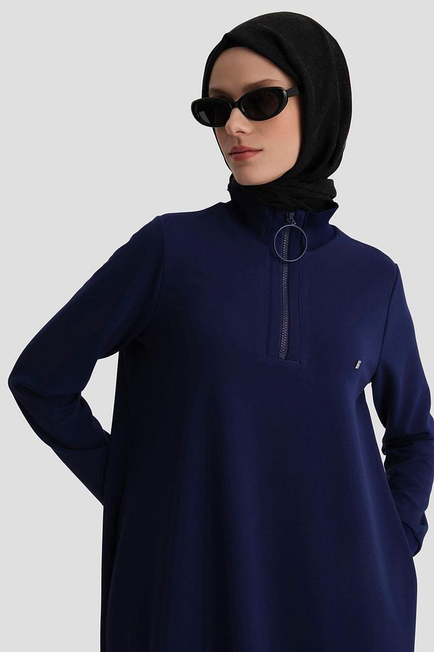 Sweat Tunik Ortd412 Morcivert - 5