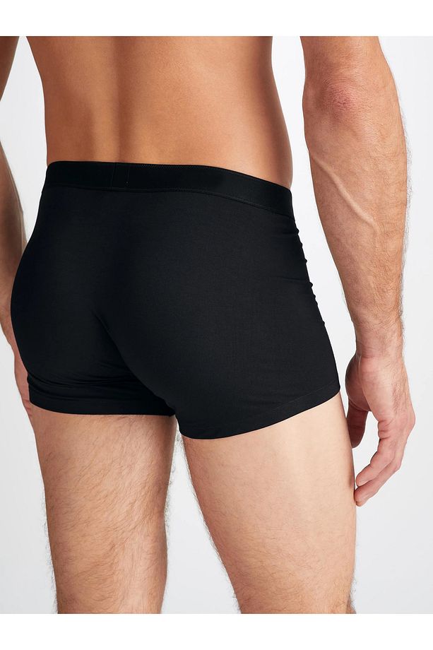 Erkek 3'lü Modal Yumuşak Dokulu Boxer Set Siyah - 5