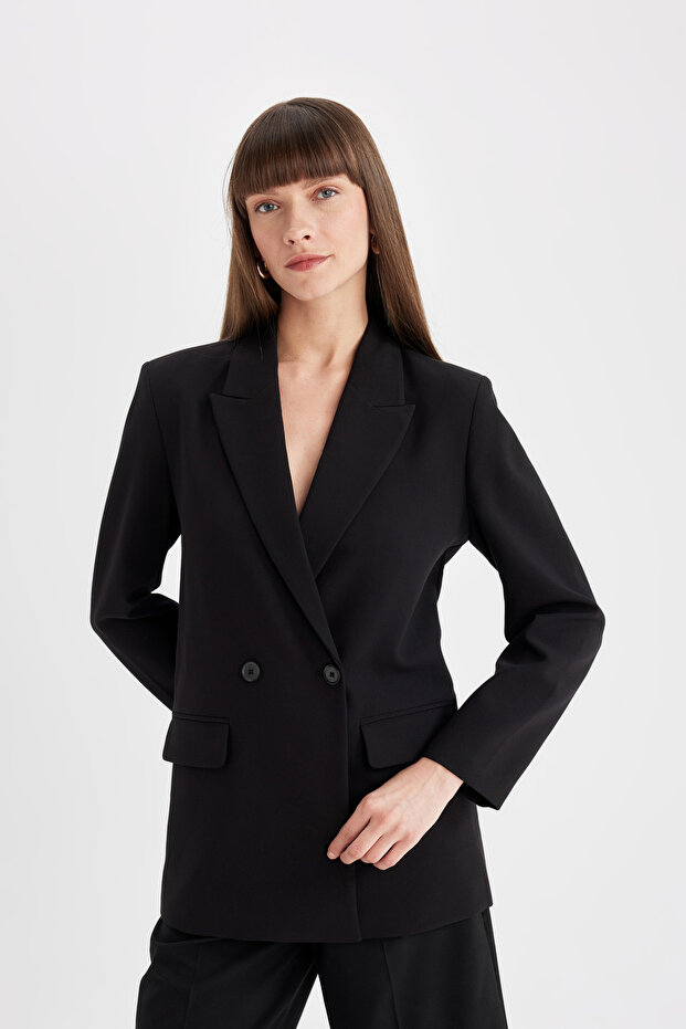 Oversize Wide Fit Blazer Jacket
