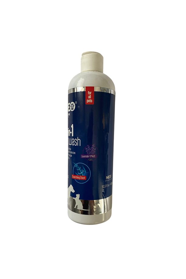 6'sı 1 Arada Bit Pire Mantar Haşere Şampuanı 400 ML Tüm Evcil Hayvanlar İçin - 3