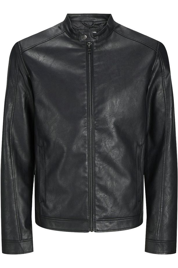JJEDYLAN CLEAN PU JACKET NOOS SİYAH 12261195 - 2