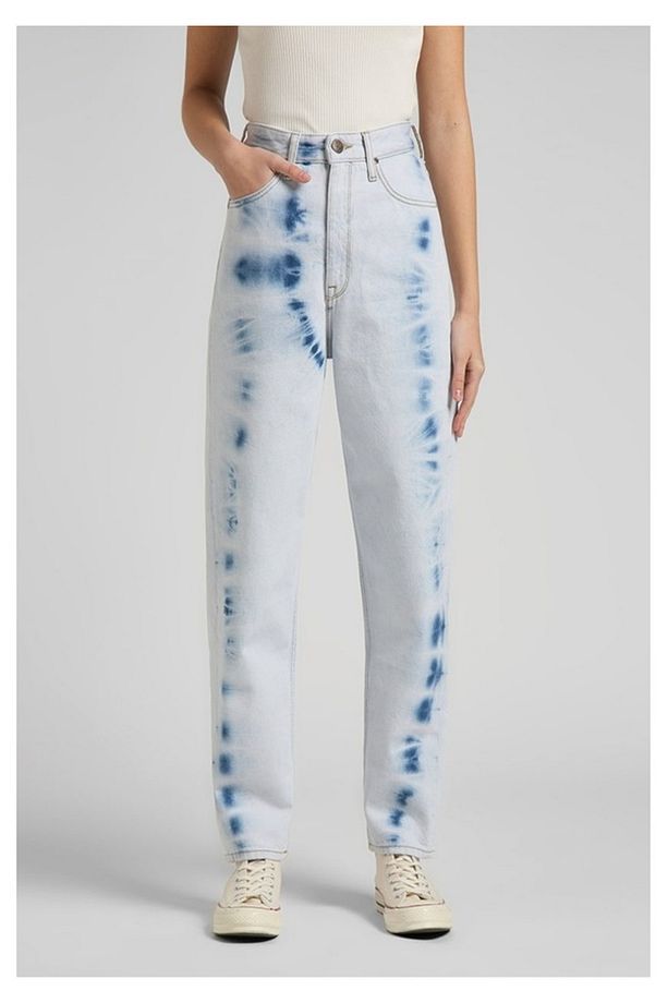 Stella Tapered Jean Pantolon Regular Fit Çok Yüksek Bel Normal Paça - 4