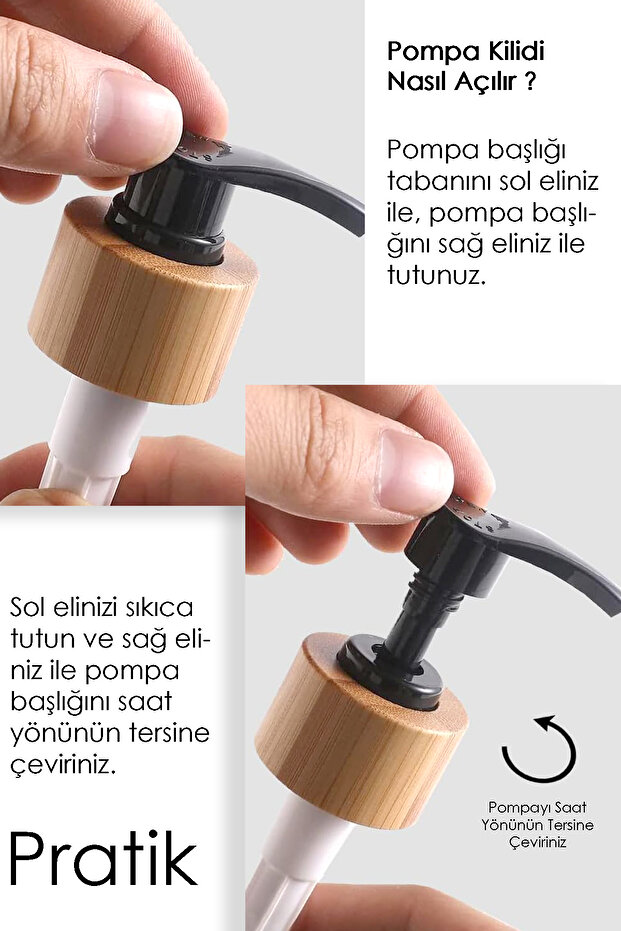 2 Adet Banyo Sıvı Sabunluk - Cam Losyon Şampuan Şişesi 500 ml - Siyah - 2