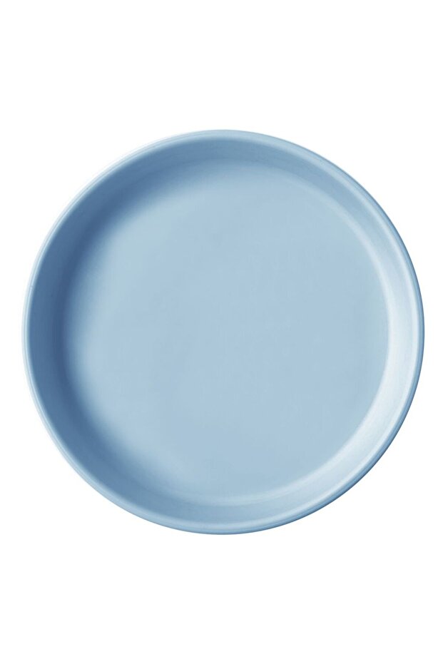 - Basics Plate - Mineral Blue