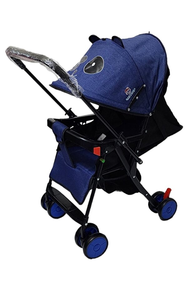 Lightweight Stroller with Adjustable Seat and Convenient Storage Basket