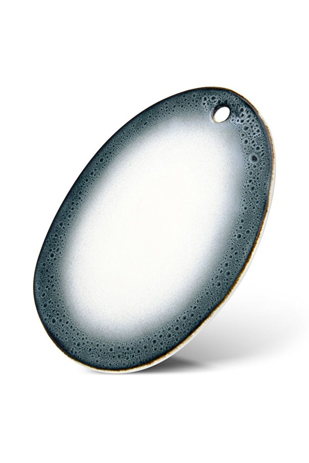 1-Piece Serving Plate Galactica Series 32cm Porcelain