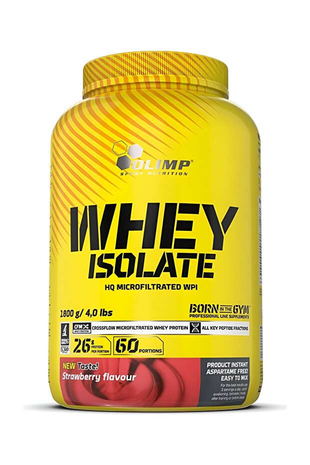 Pure Whey Protein Isolate 1800 Gr ÇİLEK - 1