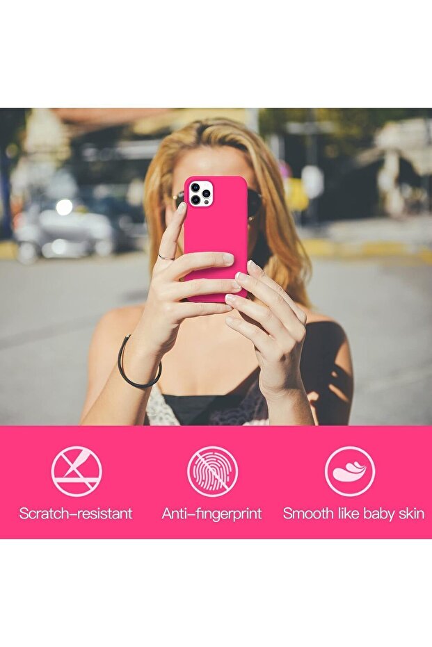 غطاء ناعم من السيليكون السائل متوافق مع هاتف iPhone 15 PRO، غطاء ناعم مضاد للخدش من الألياف الدقيقة - 3