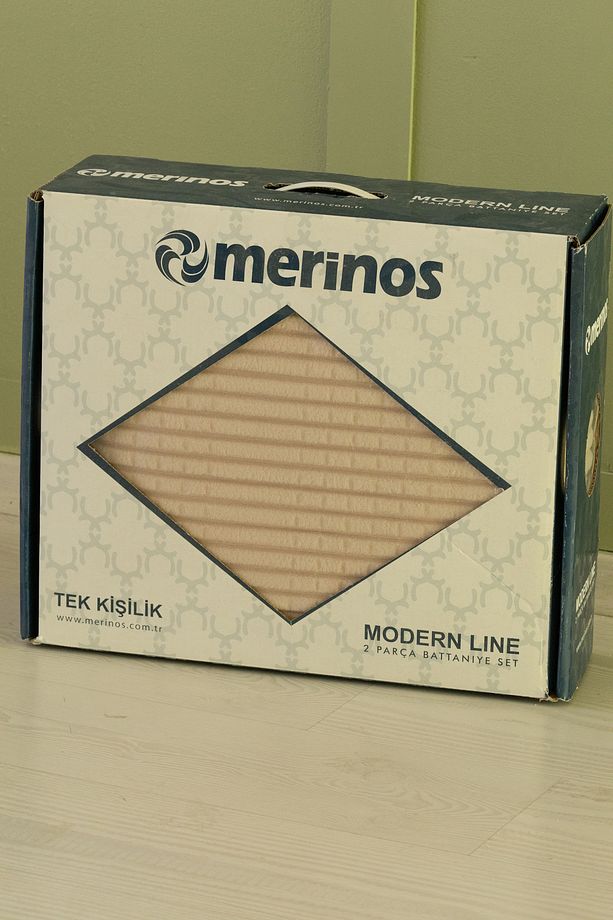 Modern Line Tek Kişilik Yatak Örtüsü Battaniye Seti - 5