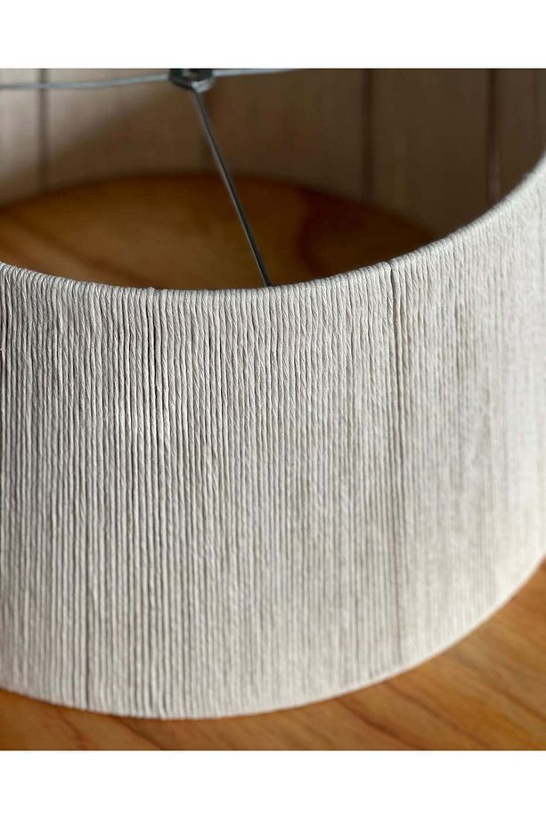 LUMİNART hasır avize modelleri rattan avize doğal avize 45cm ÇAPINDA - 4
