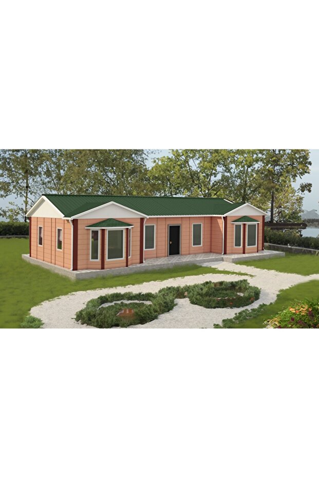98 m2 Prefabrik Ev - 1