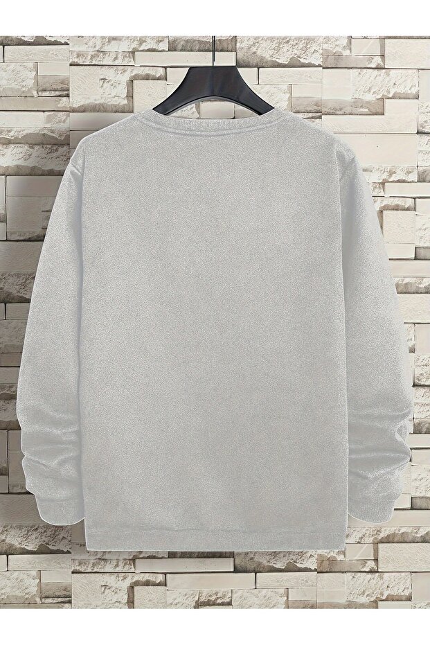 سويت شيرت أساسي سادة برقبة دائرية - تصميم أنيق ومريح - 2