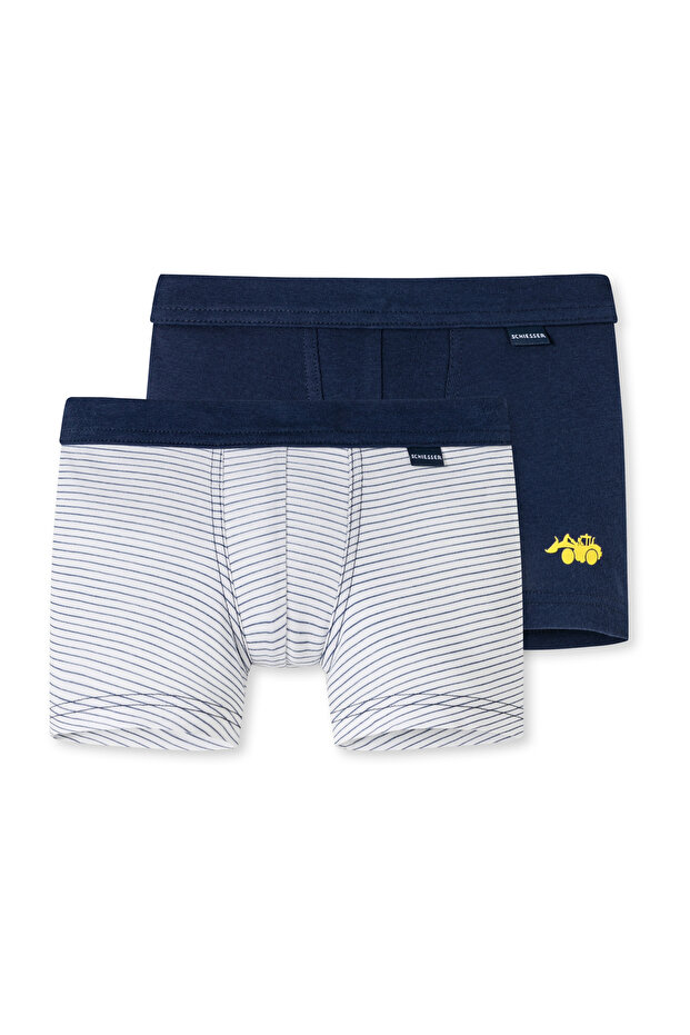 Retroshorts 2er-Pack Basic Kinder - 1
