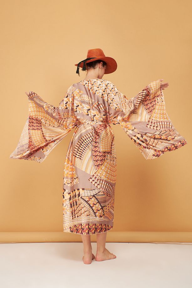 Amber Dreams Kaftan TEKS-00072 - 5